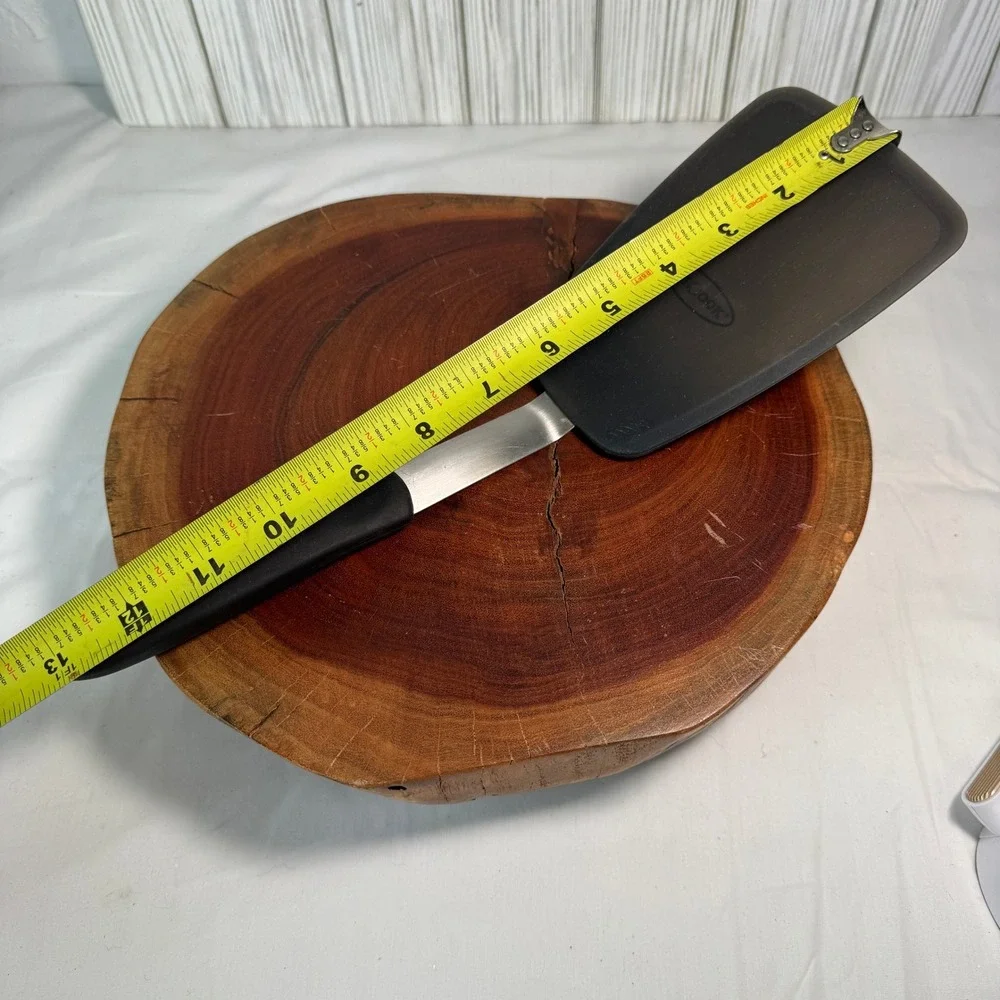 Unicook Flexible Silicone Spatula Flipper Heat Resistant Stainless Steel Core